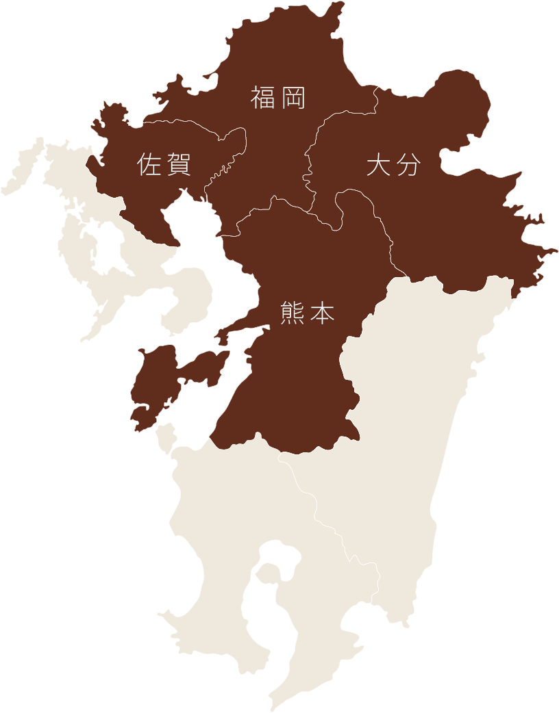 対応エリア地図